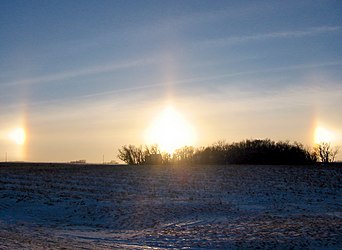 Sun dogs