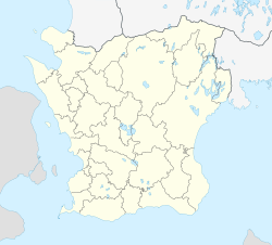 Kristianstad is located in Scania