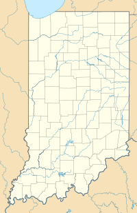 Map showing the location of Ferdinand State Forest