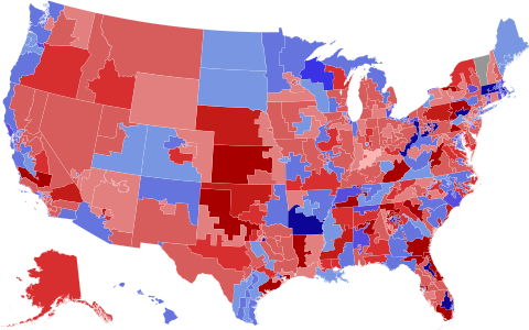 Winner's share of the vote