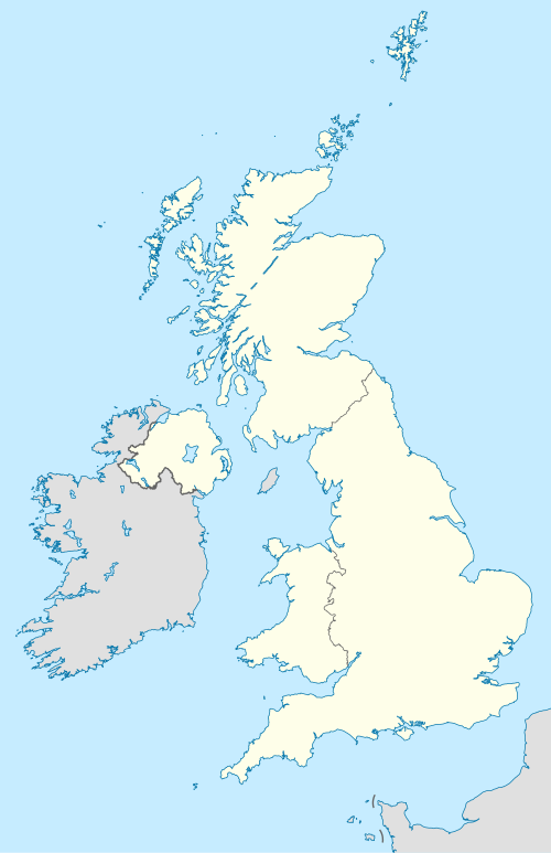 2011–12 Pro12 is located in the United Kingdom