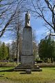 Estonian War of Independence memorial in Ambla churchyard