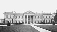 Whitemarsh Hall, villa di Edward T. Stotesbury, Wyndmoor, Pennsylvania (1916-21, demolita nel 1980)