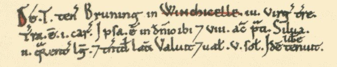 Wiggins Hill in the Domesday book