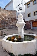 Fuente del Pilón en Pedro Izquierdo de Moya (Cuenca), año 2017.