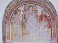 Affresco presente all'interno della cappella di Maria SS delle Grazie