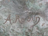 signature d'Auguste Rodin