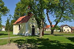 Chapel in the centre of Bílov