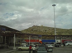 Iran-Turkey Border in Bazargan.