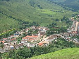 Vista aérea da cidade