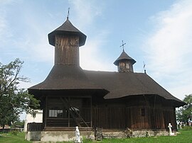 Wooden church in Botoșana