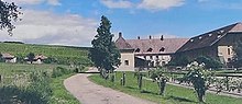 Château D'Ollwiller-vue du manoir actuel