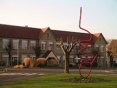 Monument de la dernière coulée du 5 novembre 1993.