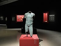 Second century BC Greek bronze torso from Colchis, Cinquantenaire Museum