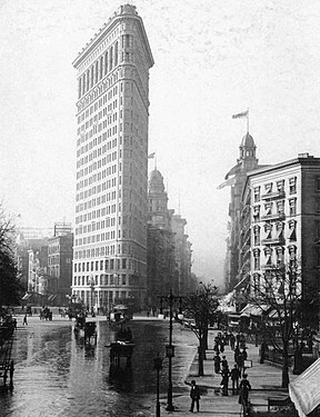The building c. 1903