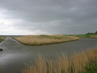 To the north of Greetsiel, Germany