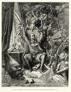 Don Quixote, Plate I, by Gustave Doré (edited by Adam Cuerden)