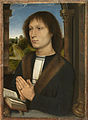 Hans Memling, Benedetto Portinari, détail du Triptyque de Benedetto Portinari