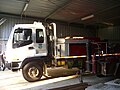 Heavy duty fire appliance Isuzu 550 (HD2 - Stirling Range) at Stirling Range National Park fire station, October 2005.