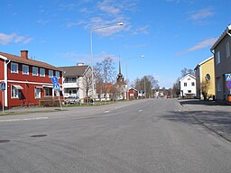 Storgatan i Kåge.