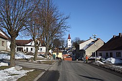 Centre of Kamenice