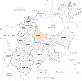 Karte von Trüllikon