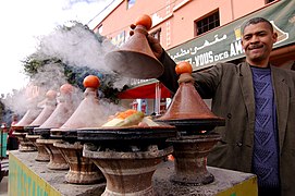 Tajine cooking