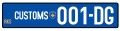 Customs Plates