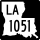 Louisiana Highway 1051 marker