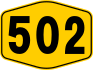 Federal Route 502 shield}}
