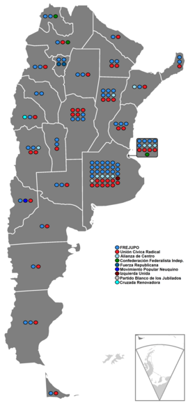 Elecciones legislativas de Argentina de 1989