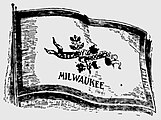 Grayscale version of the 1897 contest winner, as published in the Milwaukee Journal on January 10, 1898