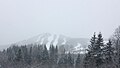 Vue des pentes du mont Orignal.