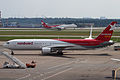 Deux Boeing 767 de Nordwind Airlines à l'aéroport de Moscou-Cheremetievo en 2011.