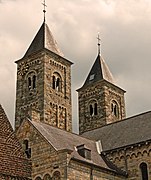 Detalle de las torres del coro