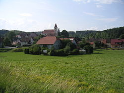 View of the central part of Illschwang