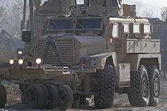 Oshkosh's TAK-4 independent suspension system has been retro-fitted to US Army/Marines MRAPs including the General Dynamics/Force Protection Cougar