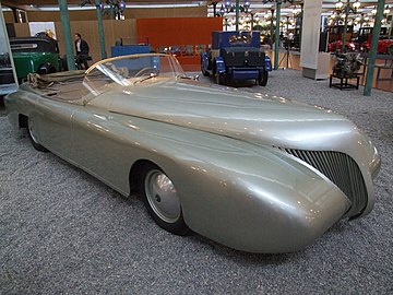 La Baleine, 1938, 3500 ccm, 160 km/h, Cité de l'Automobile, Mulhouse