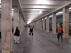 Image illustrative de l’article Prospekt Vernadskogo (métro de Moscou, ligne Sokolnitcheskaïa)