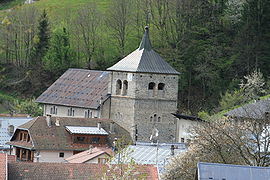 The church in Queige