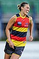 Rheanne Lugg playing for Adelaide in 2018