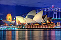 Image 51Sydney Opera House (foreground) and Sydney Harbor Bridge (from Culture of Australia)