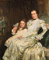 Portrait of Mrs Chadwyck-Healy and her Daughter, 1901