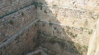 A well inside Tughlaqabad Fort