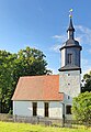 Kirche mit Ausstattung und Einfriedung