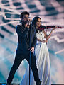 Image 8Uzari and Maimuna in Vienna (2015) (from Belarus in the Eurovision Song Contest)