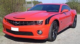 2010 Chevrolet Camaro SS.