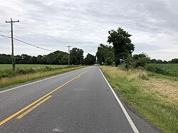 View from Maryland State Route 370 outside of Unionville, MD