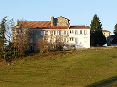 L'abbaye vue du sud.