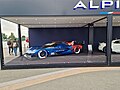 Showroom view of the A424_β showcar at launch